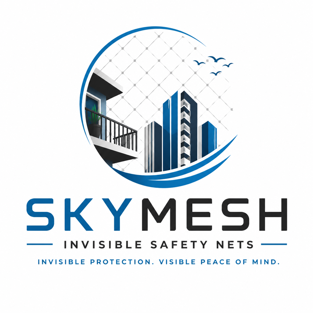 SkyMesh Invisible Safety Nets Bhubaneswar logo